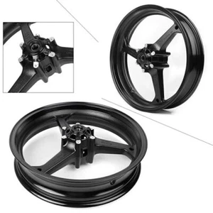 für Honda CBR600RR 2007-2012 Motorrad Vorderrad Felge Schwarz Felgen Aluminium - Picture 1 of 10