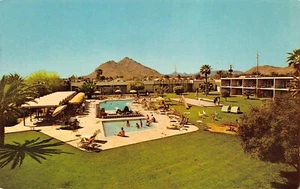 Executive House Arizonian Bathing Poolside Scottsdale, AZ Vtg 1968 Postcard - Picture 1 of 2