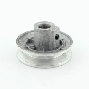 Polea tipo O 1 V orificio de ranura 12 mm OD 55 mm aleación de aluminio para motor de cinturón O - Imagen 1 de 7