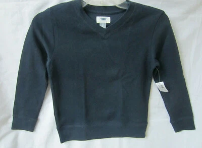 Nuevo con etiquetas Pullover Old Navy Boys cuello en V azul marino S/P (6-7)  Foto 1 de 4