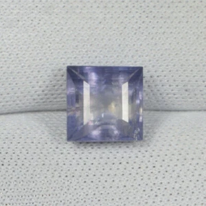 1.94Cts Best Luster Natural Purplish Blue Iolite - 7mm Square Cut  !!!!! - Picture 1 of 2