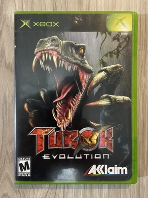 Turok: Evolution (Microsoft Xbox, 2002) Complete w/ Manual - Tested Working - Image 1 of 4