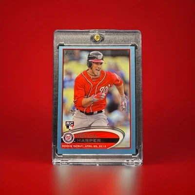 2012 TOPPS UPDATE - BRYCE HARPER WAL-MART BLUE BORDER - ROOKIE CARD🔥🔥🔥🔥🔥  - Image 1 of 2