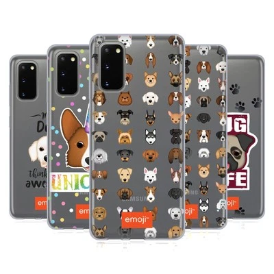 OFFICIAL emoji® DOGS SOFT GEL CASE FOR SAMSUNG PHONES 1 - Image 1 of 4