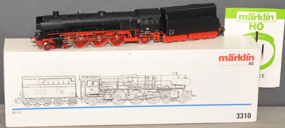 Märklin 3310 .1 Dampflok   BR 012 081-6   DB  neuwertig  OVP  H0 - Bild 1 von 1