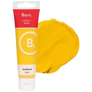 Born Acrylic Paint 60mL Sunflower - Picture 1 of 3