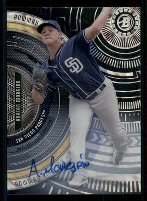 2017 Bowman High Tek AUTO #BHTAM Adrian Morejon - Image 1 of 2