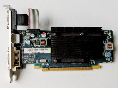 Sapphire HD 5450 512MB DDR2 PCIE HDMI/DVI/VGA - Passive Heatsink - Image 1 of 3