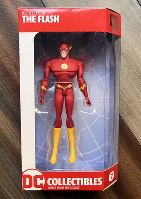 Figura de acción animada de dibujos animados de 6" de The Flash Justice League de DC Collectibles Foto 1 de 4
