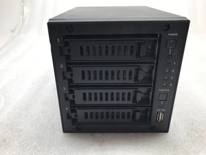 BUFFALO 4-BAY NAS DRIVE LS-Q4.0TL/R5-R WD4003FZEX-00Z4SA0 NO A/C ADAPTER NO HDDs - Picture 1 of 7