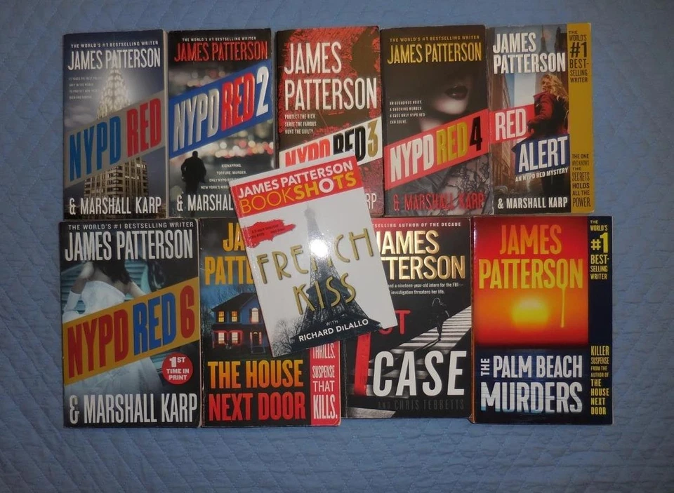 Includes 3 Extras! Complete 1-6 NYPD RED Series James Patterson 1,2,3,4,5,6 Lot - Image 1 of 1