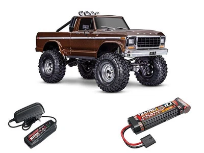 Traxxas TRX-4 79 Ford F150 High-Trail 4WD Crawler RTR, braun - 92046-4BRWNSET2 - Bild 1 von 2