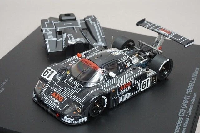 Sauber Mercedes C9 #61 Le Mans 1988 Baldi Mass Weaver HPI 8064 1:43 24 Ore - Immagine 1 di 4