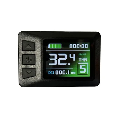 Color Display Panel E-bike Display Real-time Speed Average Speed Top Speed - Image 1 of 4