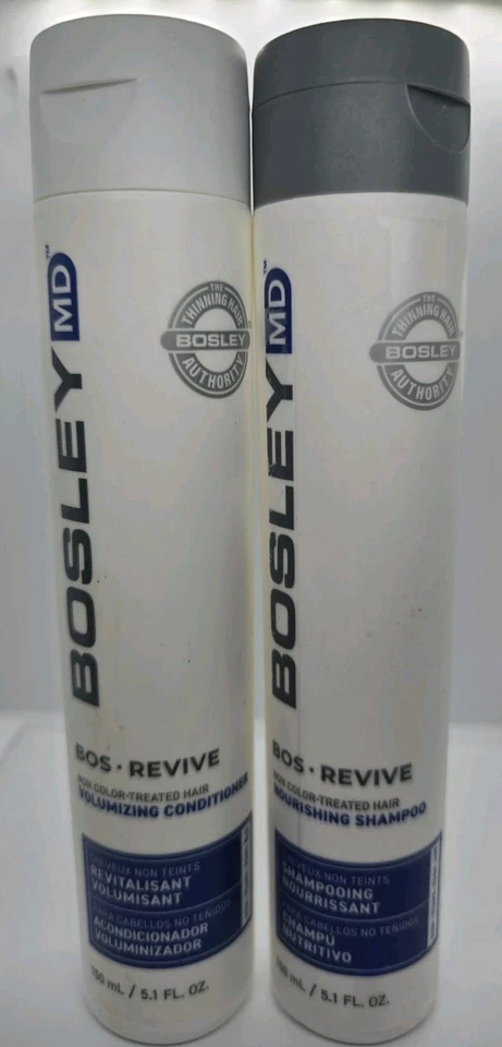 Bosley MD BOS Revive Non Color-Treated Hair Nourishing Shampoo & Conditioner 5.1 - Image 1 of 1