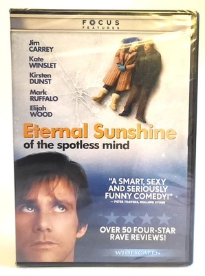 Jim Carrey Comedy Eternal Sunshine of the Spotless Mind (DVD, 2004)  New SEALED - Image 1 of 2