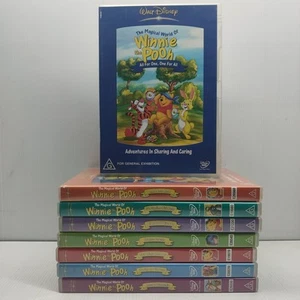 Magical World of Winnie the Pooh X 8 (8) DVD Bundle Lot Animation Bear Tigger R4 - Picture 1 of 17