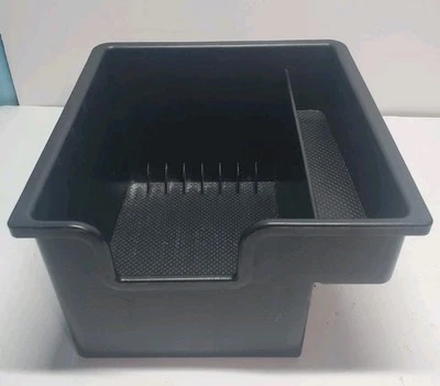 KIA SORENTO 2011-2013 BANDEJA ALMACENAMIENTO CD CAJA INSERTO NEGRO 84693-1U000 Foto 1 de 4