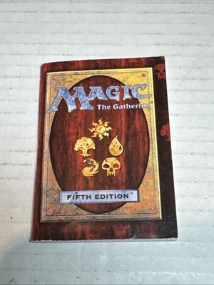1996 Magic The Gathering Deckmaster 5th Edition Rule Book- Book Only - Image 1 of 4
