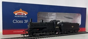 LOCOMOTORA DE VAPOR BACHMANN CALIBRE 'OO' 31-625 BR NEGRA 0-6-0 CLASE 3F #43474 - Imagen 1 de 12