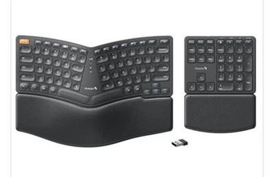 New NOB! ProtoArc Wireless 2.4GHz Ergonomic Split Keyboard, EK04 - Image 1 of 2