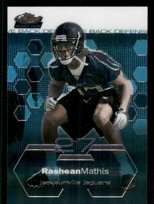 2003 Finest #74 Rashean Mathis RC - Image 1 of 2