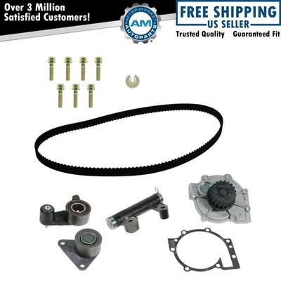 Kit de componentes de correa de distribución y bomba de agua Gates de 5 piezas para 93-02 Volvo 850 2,4 L Foto 1 de 4