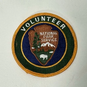 3” National Park Service Volunteer Iron On Patch  - Picture 1 of 3