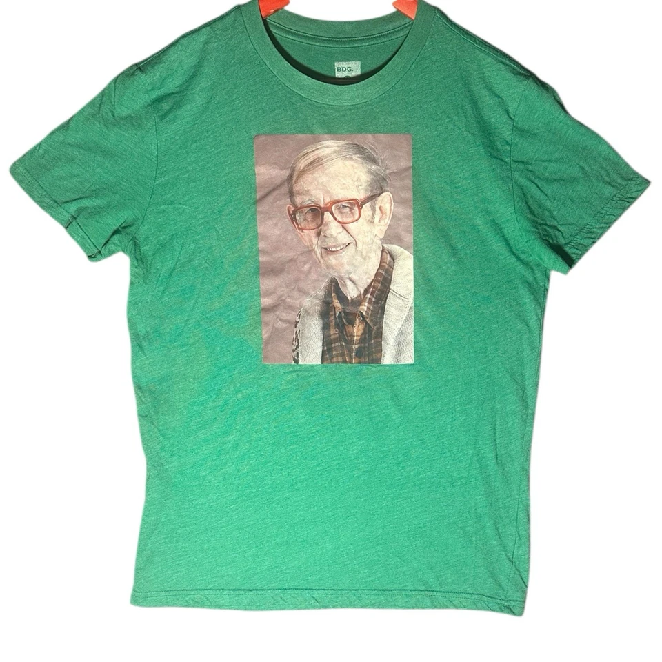 Camiseta Tim And Eric Richard Dunn Verde BDG Mediana 50/50 Algodón Poli Adulto Natación Foto 1 de 4