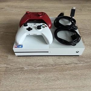 Xbox One S Console with Dual Wireless Controllers - Picture 1 of 3