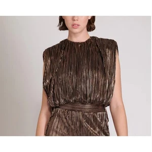 SABINA MUSAYEV NWT North Top in Brown // XL - Picture 1 of 17