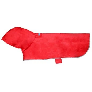Packable Dog Rain Poncho Crimson - X Small - Picture 1 of 4