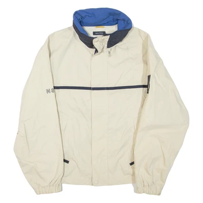 NAUTICA Mens Lined Jacket Beige M - Image 1 of 4