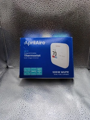 AprilAire S86W MUPR Programmable Thermostat - Image 1 of 3