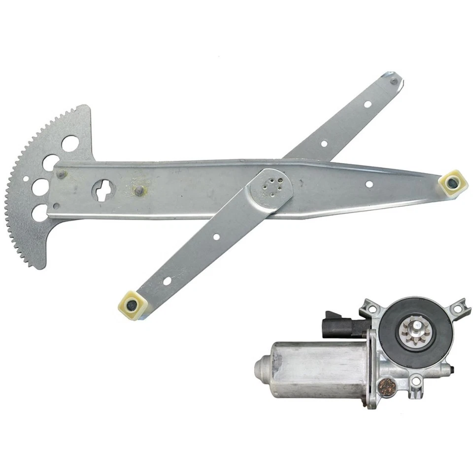 Regulador de ventana eléctrica con motor lado del pasajero delantero para 97-08 Venture Silhouette Foto 1 de 4