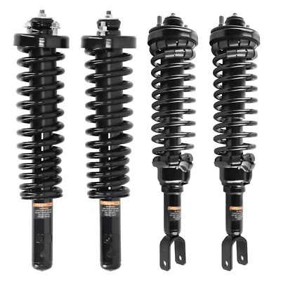 Conjunto completo de resorte helicoidal puntales delanteros traseros para Honda Civic 1996-2000 DX/EX Foto 1 de 4