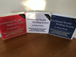 Accelerated Wealth Building System Boot Camp By Richard Desich - 12 AUDIO CD'S! - Picture 1 of 11