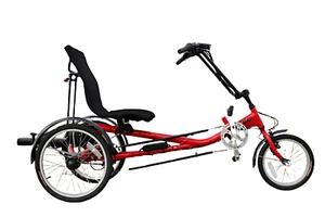 Liegedreirad Sesseldreirad Elektro Dreirad für Erwachsene mit E-Antrieb 8-Gang - Bild 1 von 10