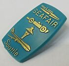 1971 GREATER SEATTLE SEAFAIR SKIPPER tack pin button Hydroplane Boat racing