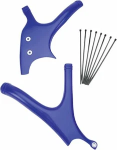 Protectores de marco azul OVNI para Yamaha YZ 125 250 02-04 YA03848-089 - Imagen 1 de 1