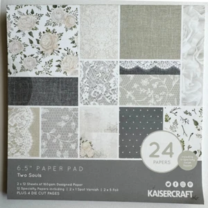 Kaisercraft 'Two Souls '- Paper Pad 6.5 inch X 6.5 inch - Picture 1 of 8
