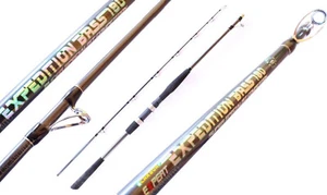Canna Expedition Bass 2.10Mt Pesca Vertical Jigging Trolling Cernia Dentice - Foto 1 di 1