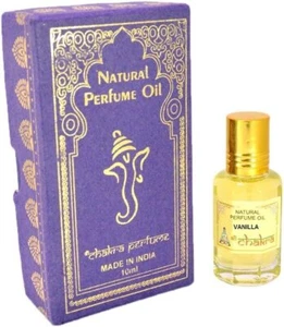 RSGL Chakra Natural Vanilla Fragrance Perfume Oil, 10ml/0.33 fl.oz - Picture 1 of 3