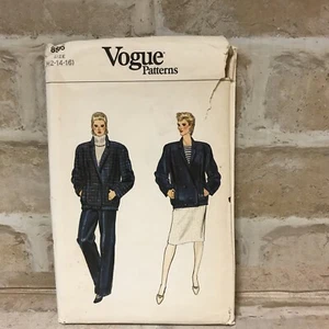 Vogue 8505 VTG Sewing Pattern Jacket,Pant and Skirt Sz 12-14-16 - Picture 1 of 7