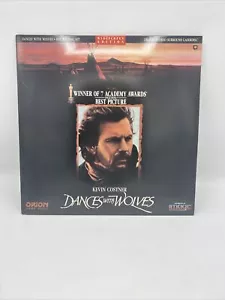 Dances With Wolves Laser Disc Movie LD 2 Discs Wide Screen - Picture 1 of 2