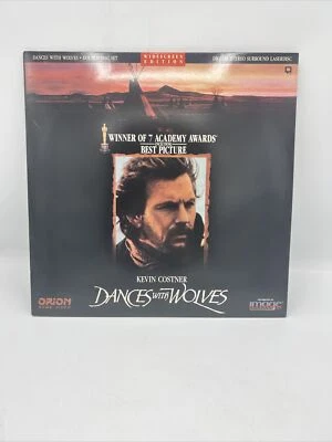 Dances With Wolves Laser Disc Movie LD 2 Discs Wide Screen - Image 1 of 2