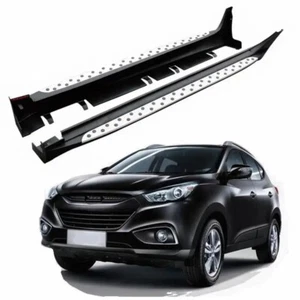 STX INTEGRATED RUNNING BOARDS SIDE STEPS PAIR FOR HYUNDAI IX35 2010-2017 - Picture 1 of 6