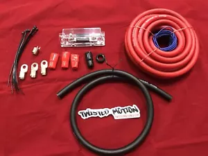 Battery Relocation Kit 0 Gauge AWG 17ft LONG TWISTED MOTION 240sx Civic Supra - Bild 1 von 8