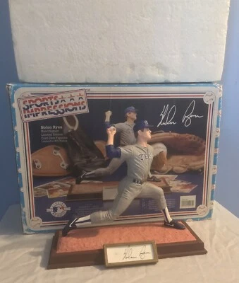 1993 Nolan Ryan Auto Autograph Hand Signed Sports Impressions LE Figurine in Box - Image 1 of 4