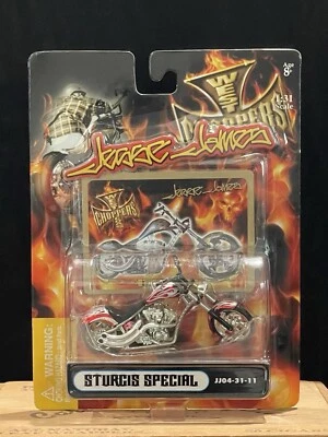 Jesse James West Coast Choppers Sturgis Special 2004 escala 1:31 Foto 1 de 4
